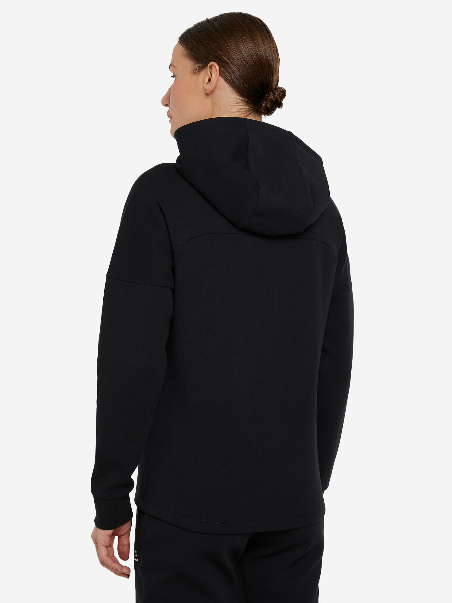 Толстовка спортивная ATHLEX Hooded Full Zip Tech Jumper, размер 40, , черный — фото 1