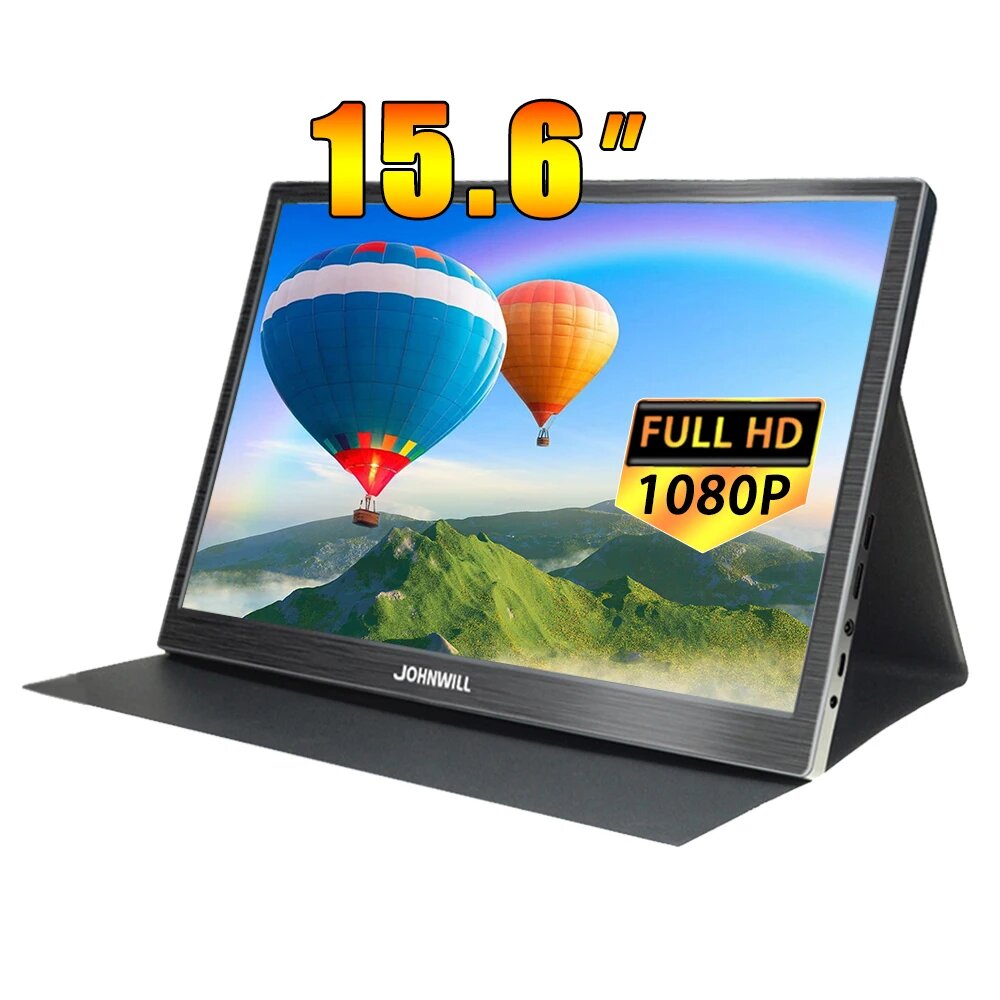 Портативный монитор 15,6 дюймов HD1080 IPS