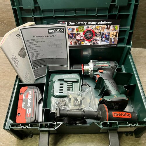 METABO BS 18 LTX BL I арт Т03901 аккумуляторная дрель-шуруповерт1 акбзарядниккейс 66500₽