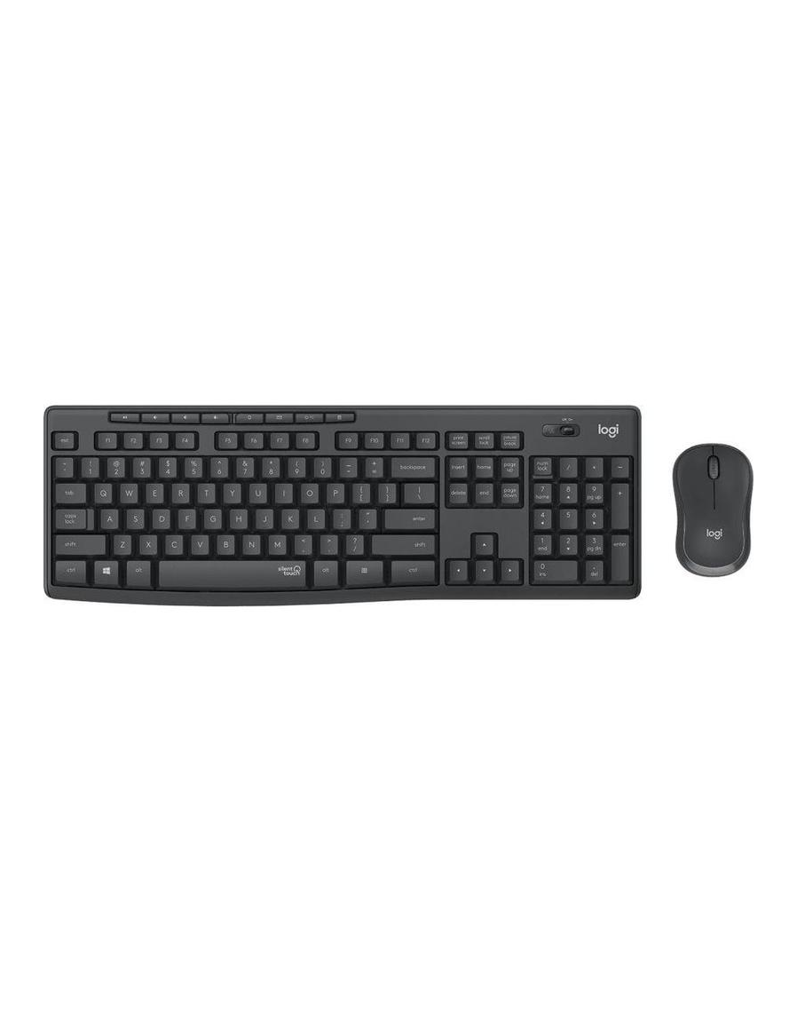 Клавиатура и мышь Logitech MK295 с поддержкой SilentTouch