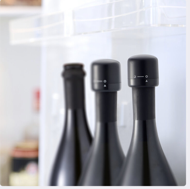 фото Пробка для вина-вакуумная с фиксатором!