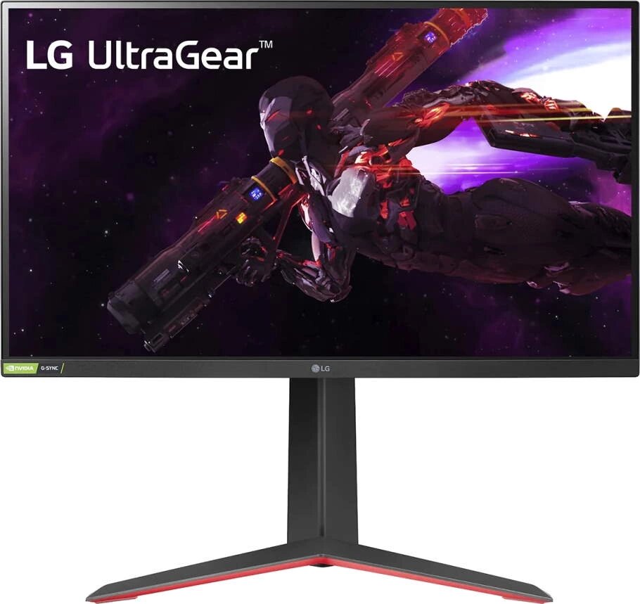 LG 27" UltraGear 27GP850-B черный IPS LED 16:9 HDMI матовая HAS Piv 1000:1 400cd 178гр/178гр 2560x1440 165Hz G-Sync FreeSync Premium DP 2K USB 6.3кг 27GP850-B. ARUZ