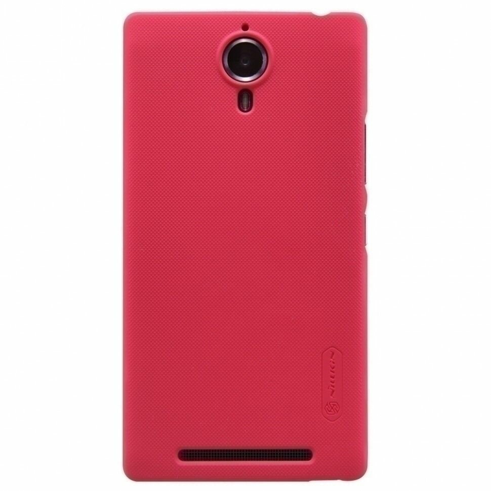 Накладка пластиковая Nillkin Frosted Shield для Lenovo P90 (K80) красная