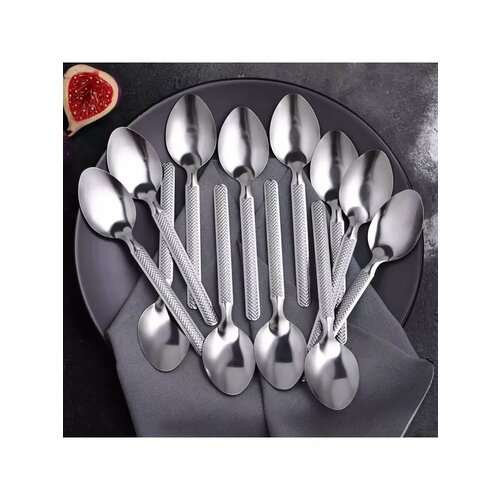 Набор ложек столовых 12 шт 18 см Крапинка 727₽