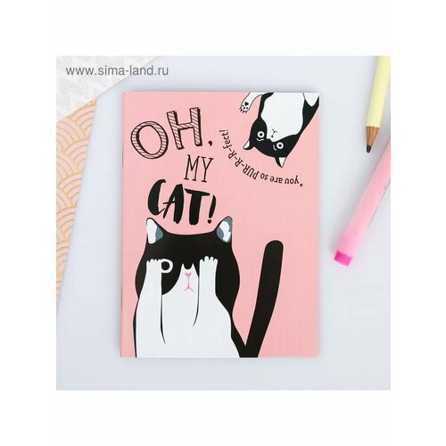 Блокнот Oh my CAT А6 32 листа 462₽