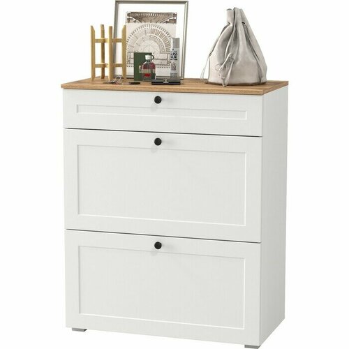 Обувница mobi Куба 13114 размер ШхГxВ 50х283х1016 см цвет дуб сономабелый премиум 27969₽