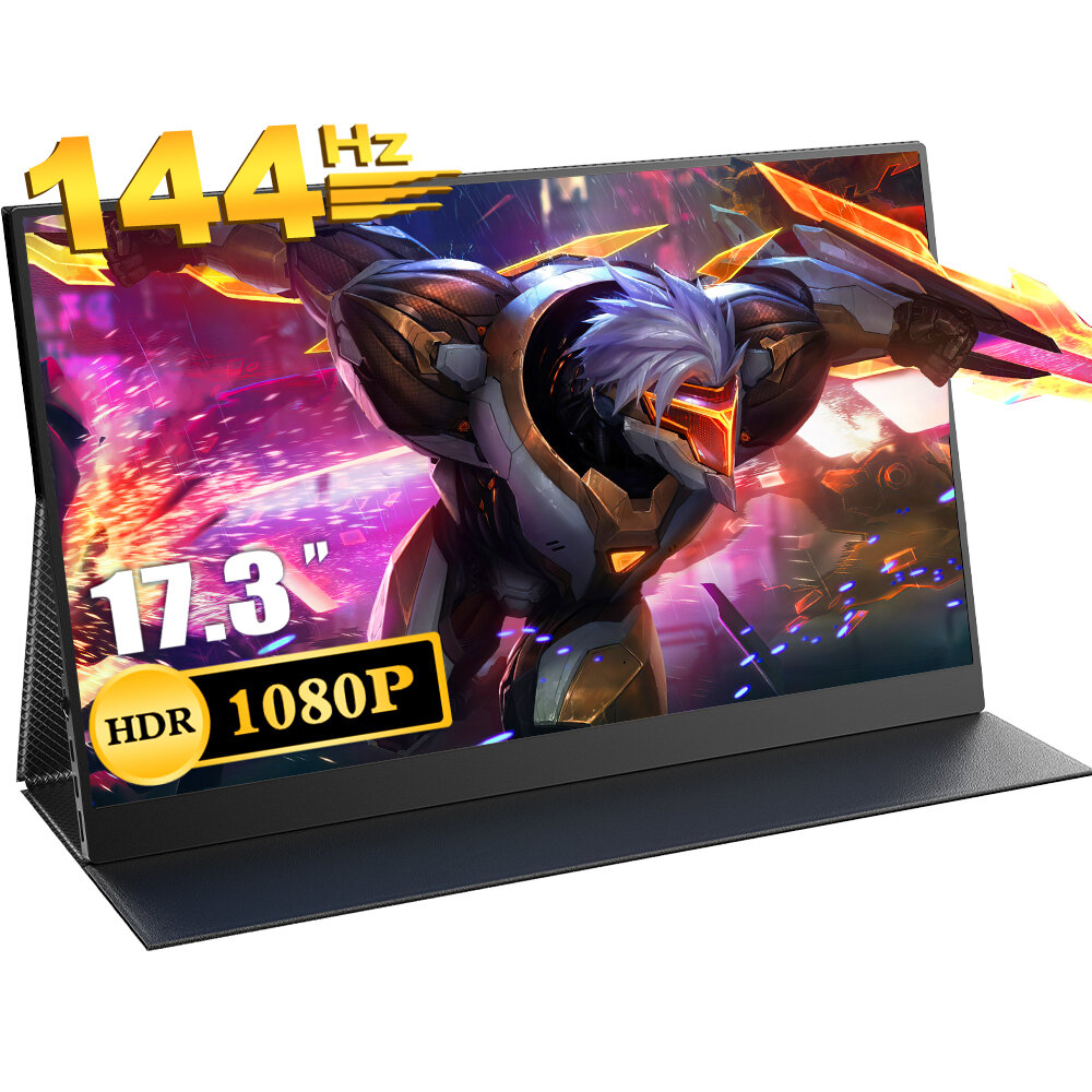 фото 17,3" Портативный игровой монитор UPERFECT 1920x1080, 144 Гц, IPS