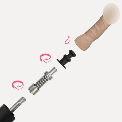 Изображение товара Насадка для секс машины Пружинный адаптер для эластичного входа, LoveMachines