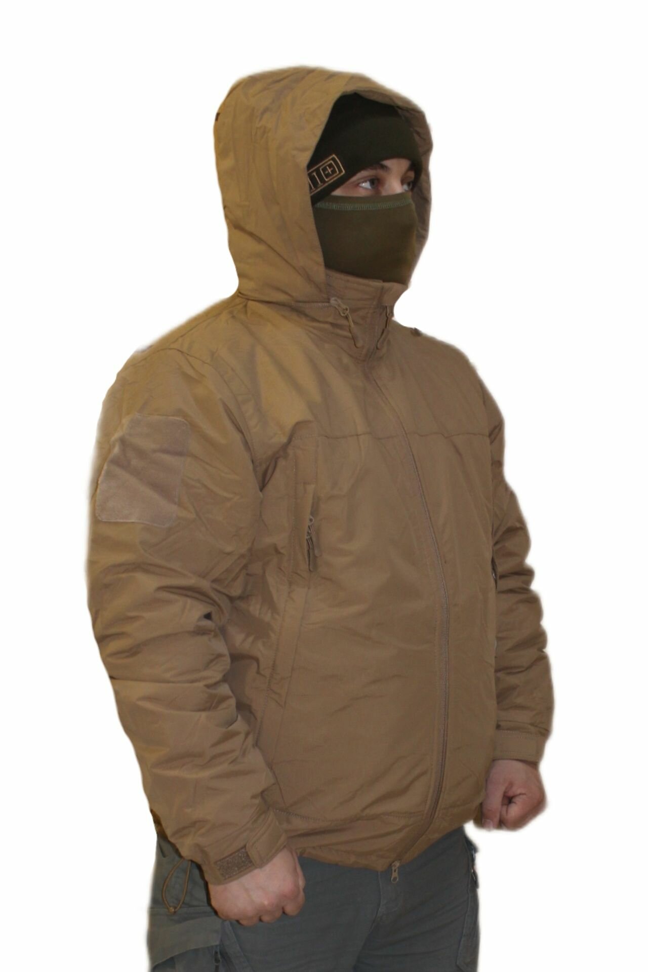 Куртка  Осень-зима 2025, размер 2ХL, коричневый — фото 1