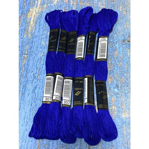 Набор ниток мулине Bestex нитки для вышивания и рукоделия вышивка крестом мулине