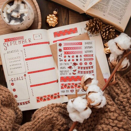 Стикерпак Выходные Запомнить Выполнить А6 270₽