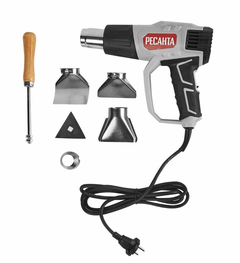 Фен строительный Ресанта ФЭ-2000К, 2000 Вт — фото 1