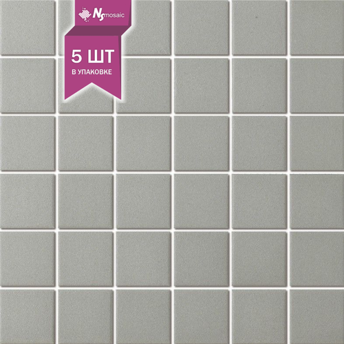 Мозаика керамическая NS mosaic PA-548 306x306 чип 48x48 матовая антислип уп 5 шт