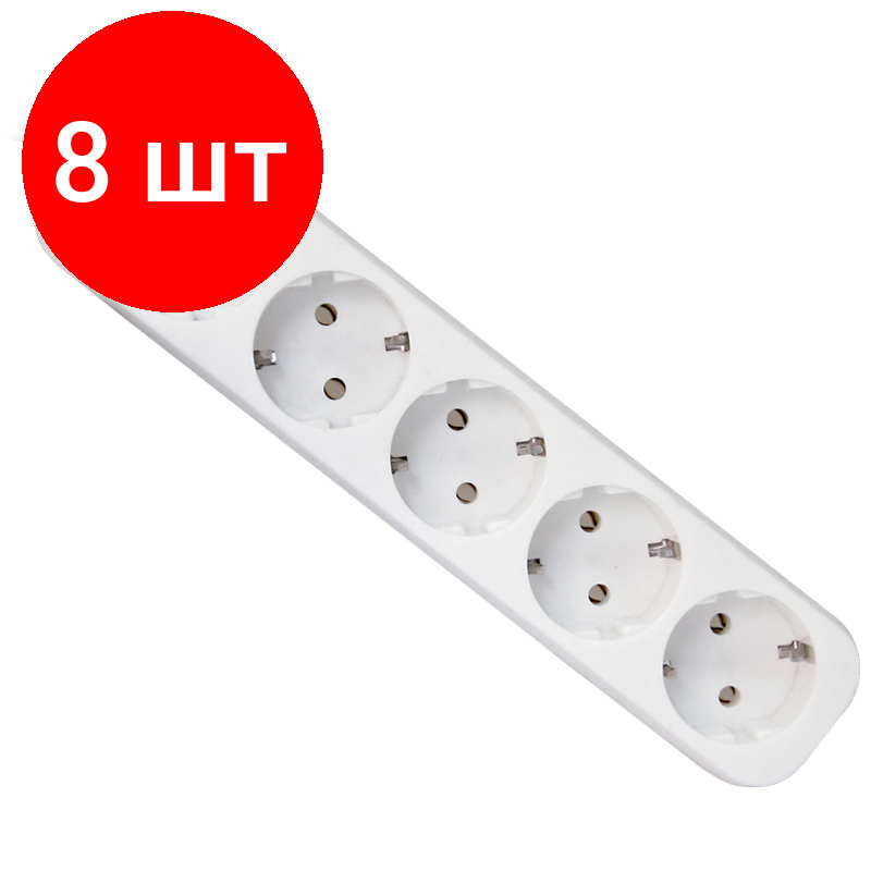 фото Удлинитель Defender E530, с/з, 10А / 2200 Вт