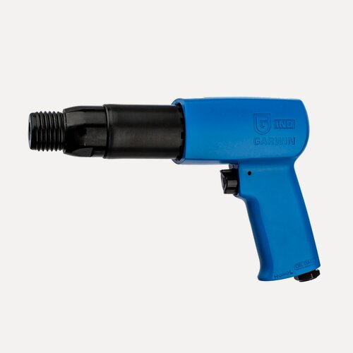 Изображение товара GARWIN INDUSTRIAL 804030-87-3000R Молоток пневматический с 5-ю зубилами 235 мм Энерг. уд. 11 Дж, ROUND (0.401"/10,2 мм)