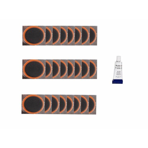 Комплект заплаток ROCKFORCE для ремонта шин 24шт 678₽