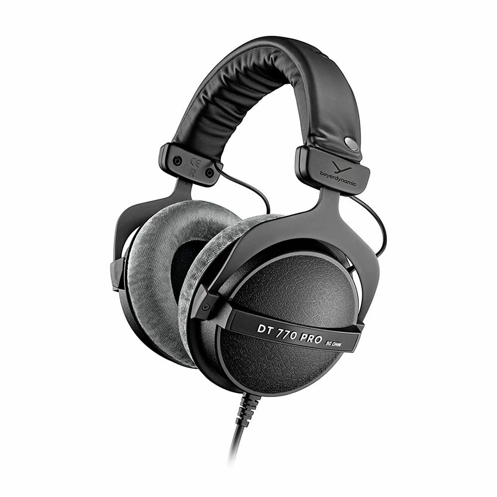 Наушники проводные beyerdynamic DT 770 PRO, 80 Ом, студийные, закрытого типа