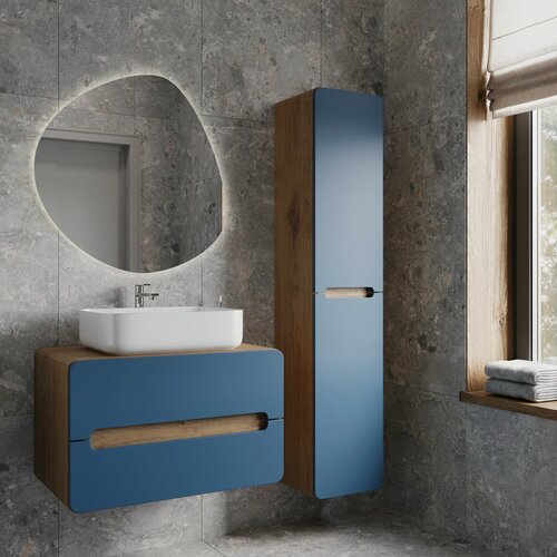 Изображение товара Тумба в Ванную под Раковину VORQUA 60х50х50 см. TYPE001 дуб, перванш