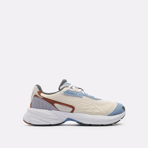 фото Кроссовки puma velophasis 002 asym, размер 10 us, бежевый/голубой
