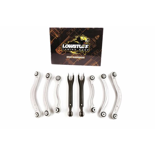 Mercedes W204 W205 W212 W213, C204 C207 C205, A207 A238, C218 C257, C253, S204 S205 S212 S213, X253 Комплект рычагов задней подвески подвески 8шт LOWSTUFF 53MB0032