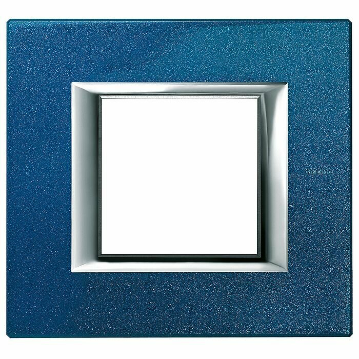 фото Рамка 1 пост BTicino AXOLUTE, сапфир, HA4802BM