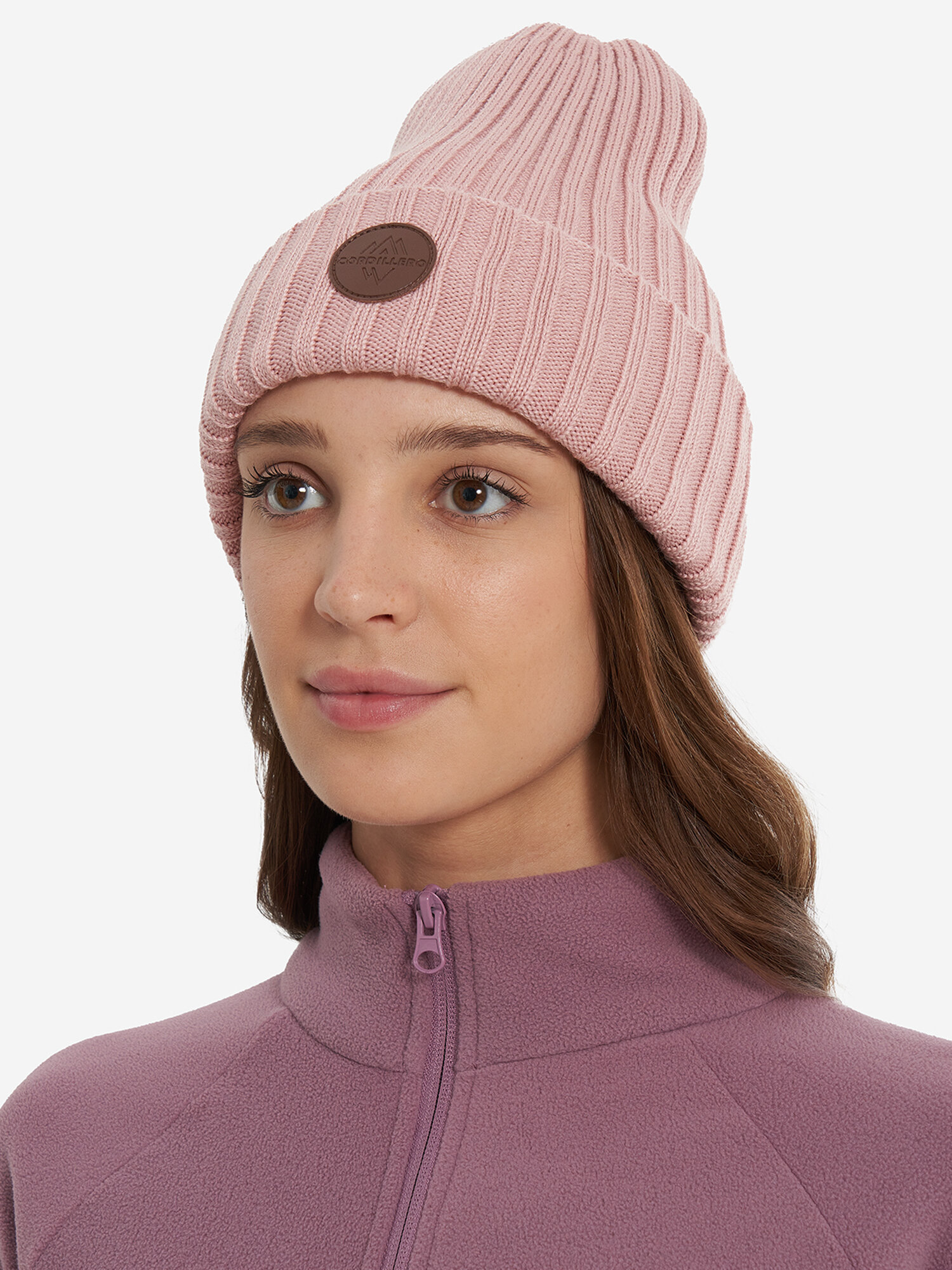 Шапка CORDILLERO для мужчин и женщин, размер 59, лососевый — фото 1