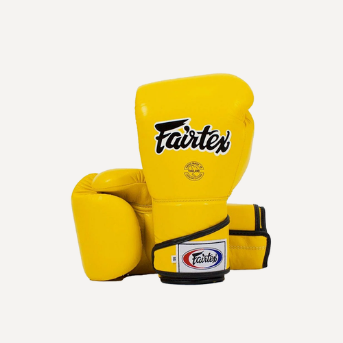 Изображение товара Боксерские перчатки Fairtex Angular Sparring BGV6 Yellow (16 унций)