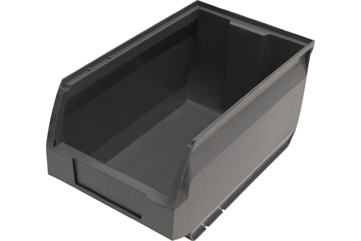 Gigant ПП ящик 250x150x130 темно-серый 32076