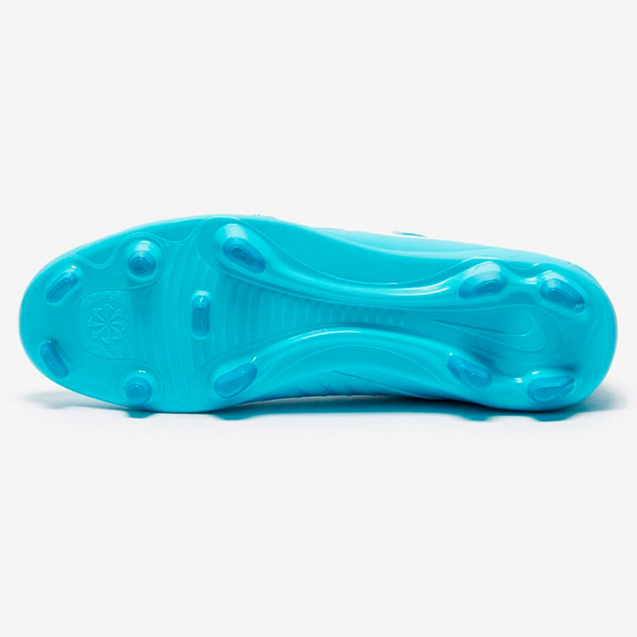 Бутсы NIKE, размер 44.5, голубой — фото 1