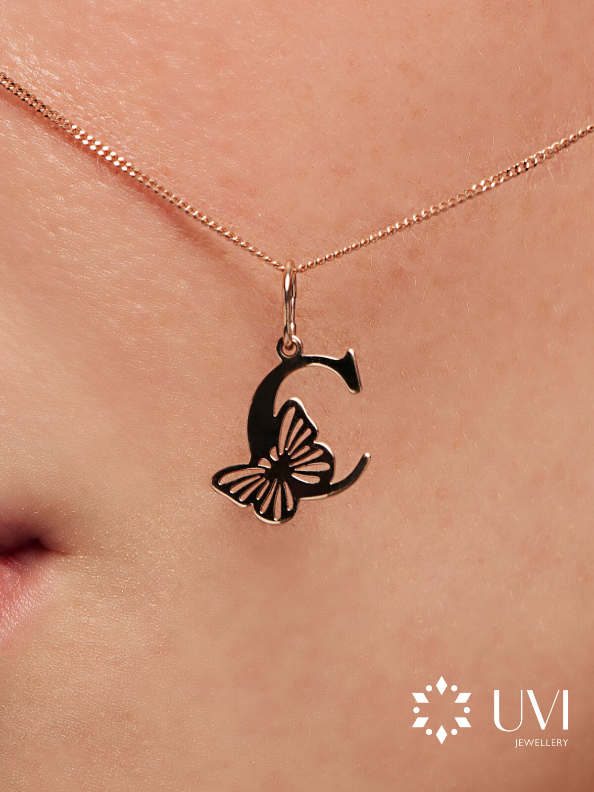 Подвеска UVI jewellery, красное золото, 585 проба