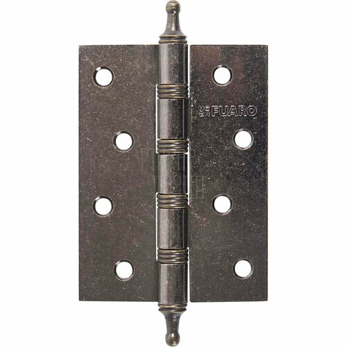 Петля Fuaro (Фуаро) универсальная IN4400U/A OS (4BB/A 100x75x2.5) античное серебро