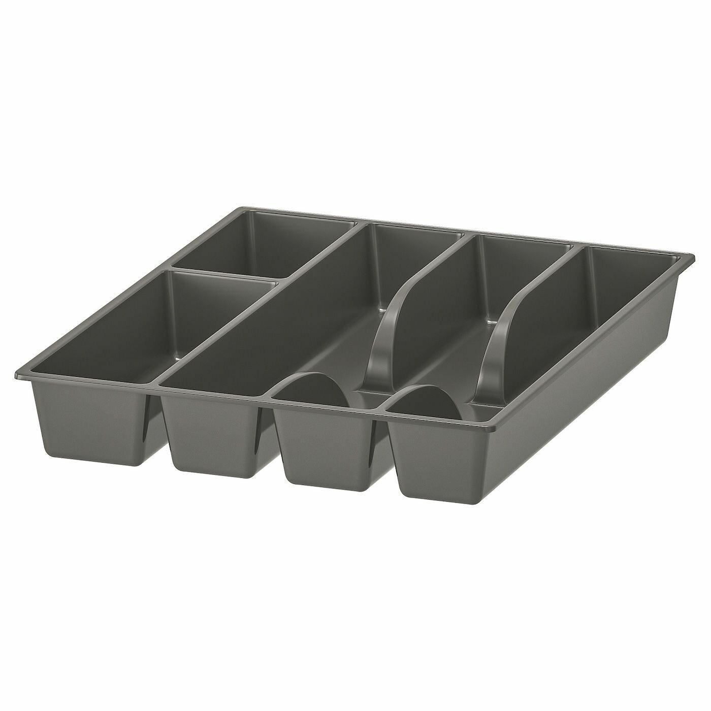 SMACKER Лоток для столовых приборов IKEA серый 31x26 см (40367718)