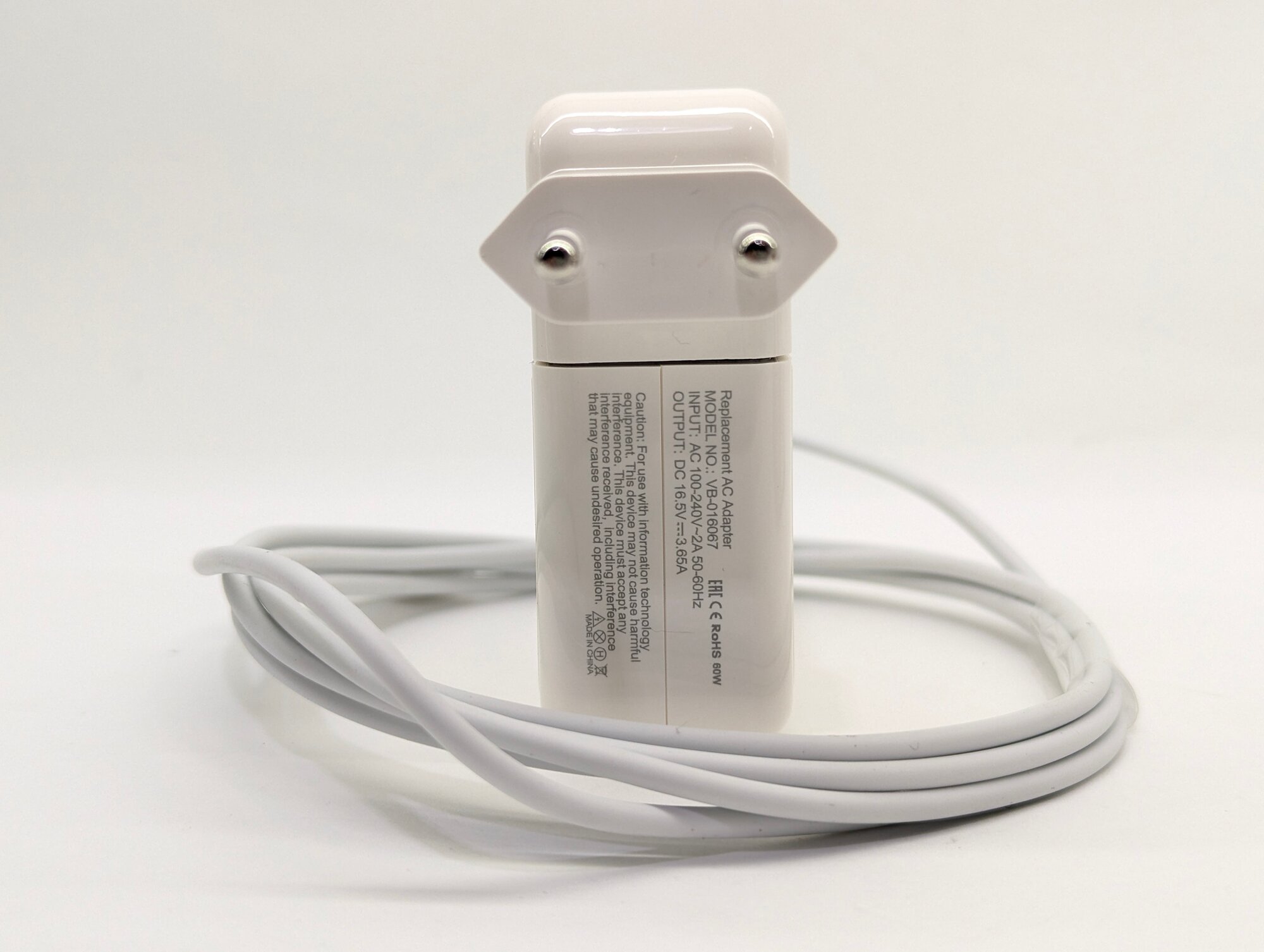 Блок питания для MacBook Pro на 60 Ватт MagSafe зарядка для мак бук A1181, A1184, A1330, A1278, A1344