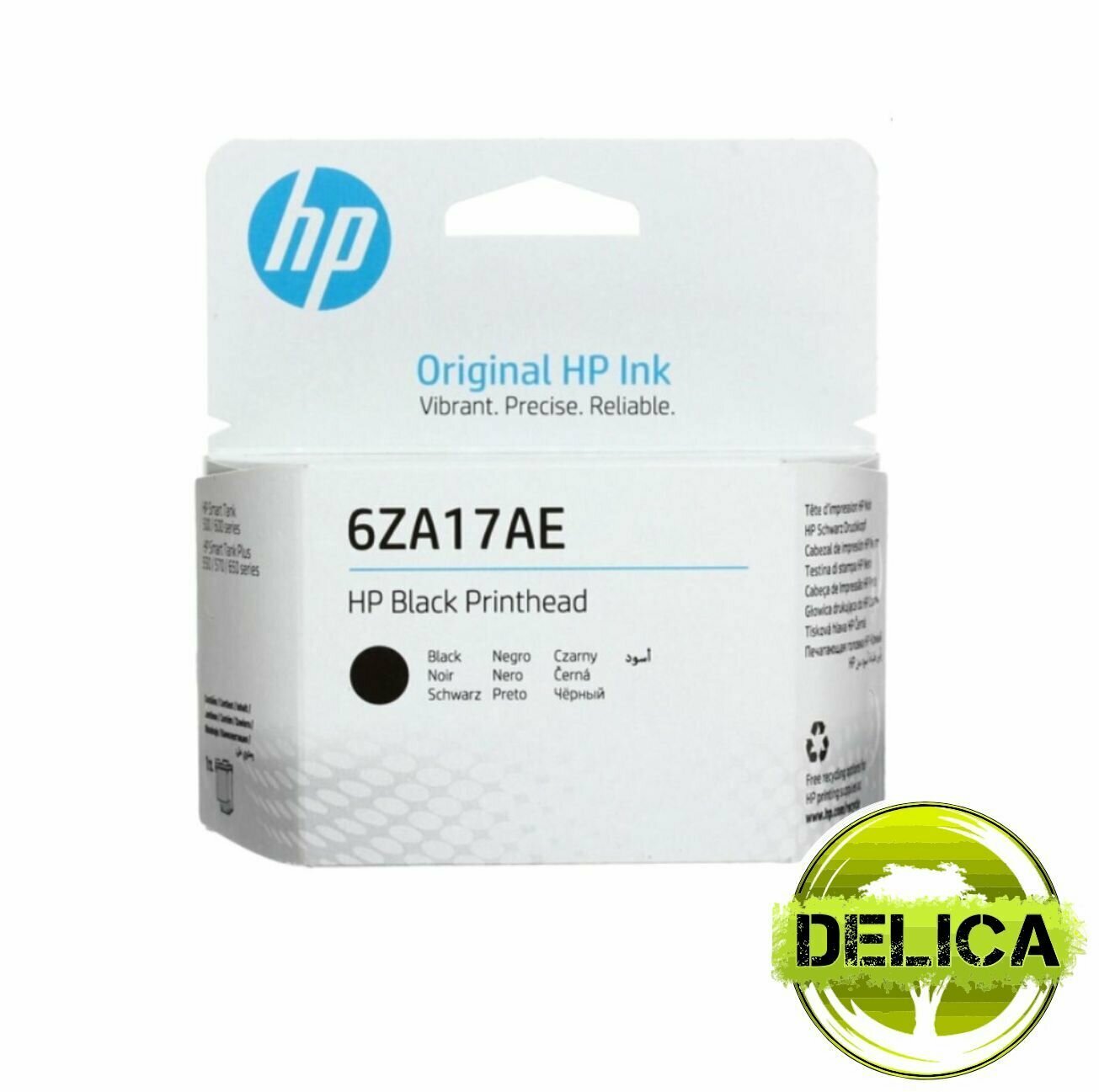 Печатающая головка HP 6ZA17AE для HP Smart Tank 500/600 series HP Smart Tank Plus 550/570/650 series