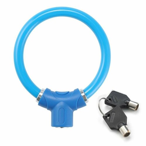 Противоугонные кольцо замок-синий