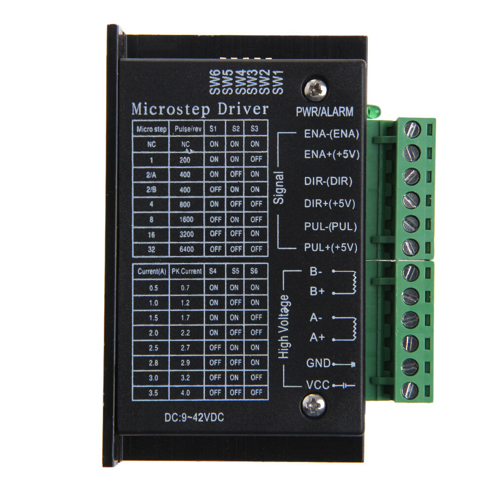 Шаговый двигатель драйвер TB6600 40V 4A с делением 32, Принадлежности для инструментов