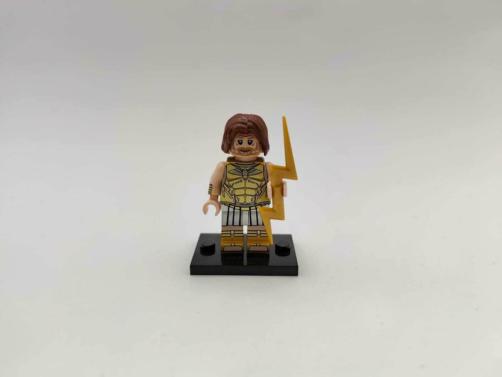 Минифигурка "Зевс", фигурка лидера олимпийских богов из вселенной Marvel