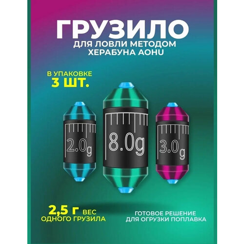 Грузило для херабуны с ленточным свинцом 