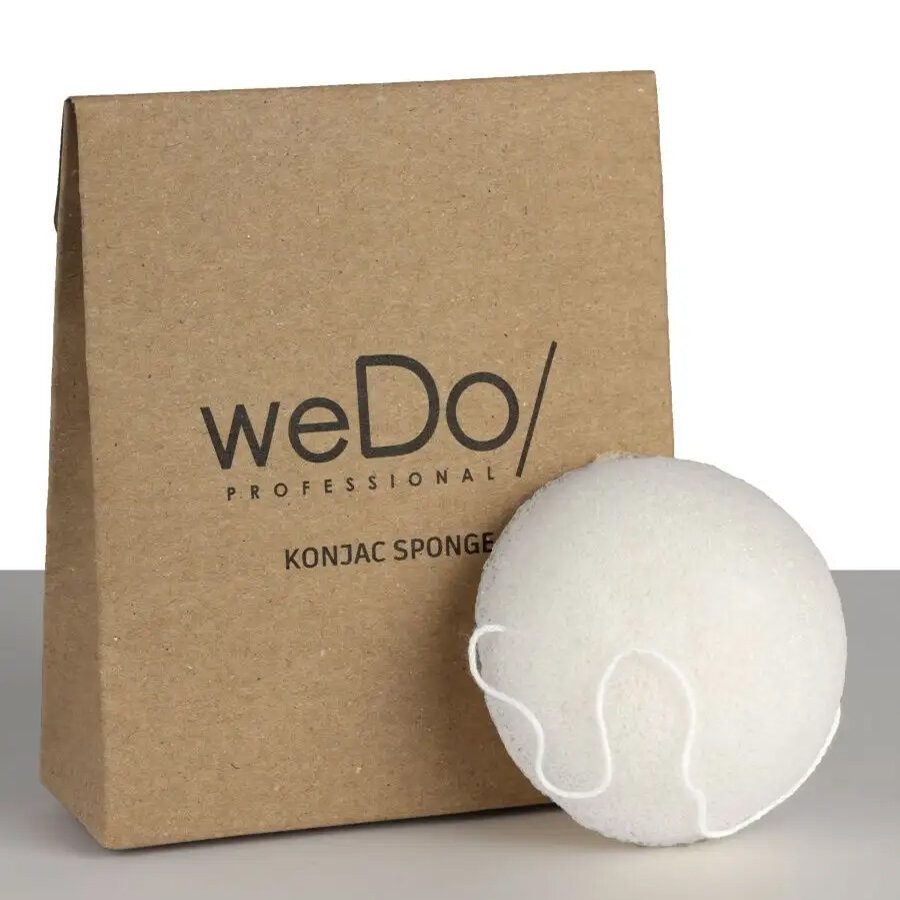 WeDo Professional Konjac Sponge - Спонж из Волокна Конняку для умывания (7х7х4)