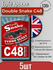 Дрожжи Double Snake C48 спиртовые, для самогона, 5 упаковок по 13...
