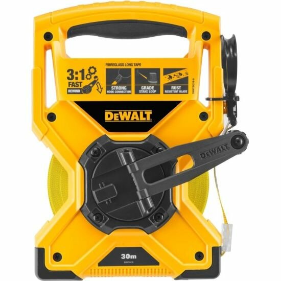 Длинная рулетка DeWALT PREMIUM, 30м DWHT34218-0