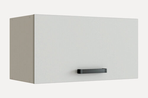 Изображение товара Кухонный модуль навесной горизонтальный Нонтон Брауни, белый гладкий, 50 см