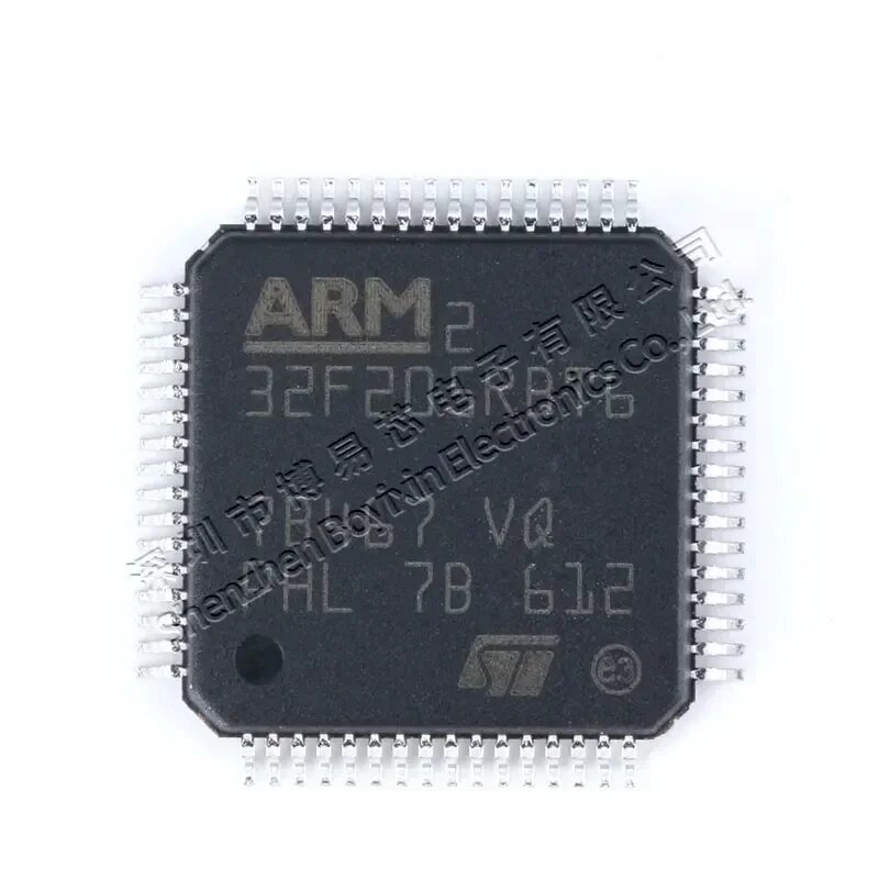 STM32F105R8T6 STM32F105RBT6 STM32F105RCT6 STM32F105VBT6 STM32F105VCT6 RBT6 RBT7 RCT6 RCT7 RET6 V8T6 VBH6 VCT6 VCT7 пластиковый корпус, STM32F105RBT6 — фото 1