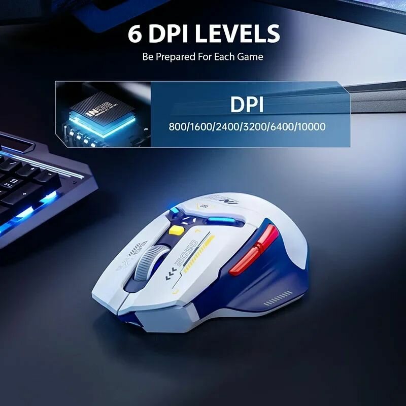 INPHIC IN9 Беспроводная игровая мышь Bluetooth