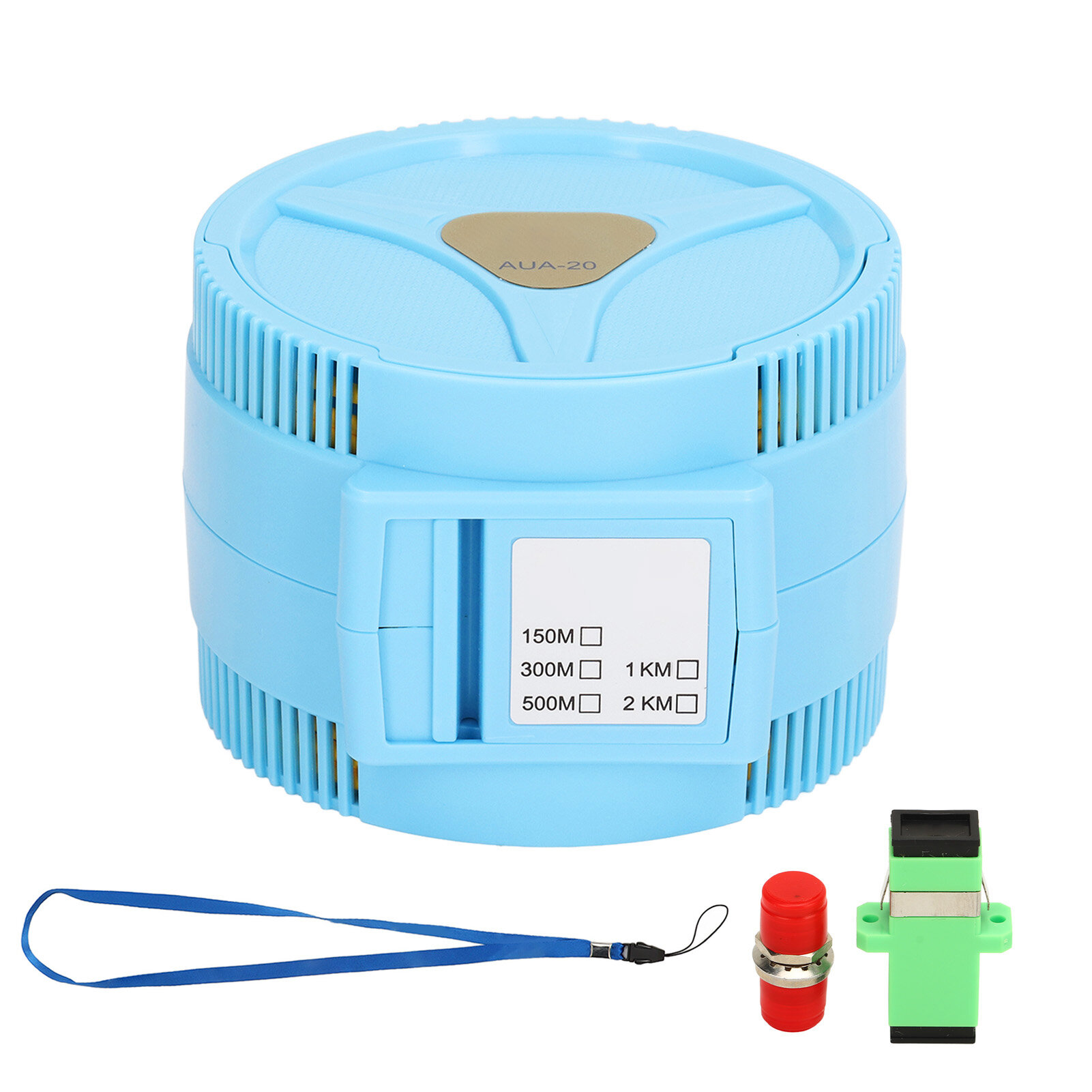 Одномодовый OTDR Launch Cable Box SCUPC SCAPC Портативный волоконно-оптический тестовый кабель для тестирования волокна 1310 нм 1550 нм 500 м / 1640,4 фута