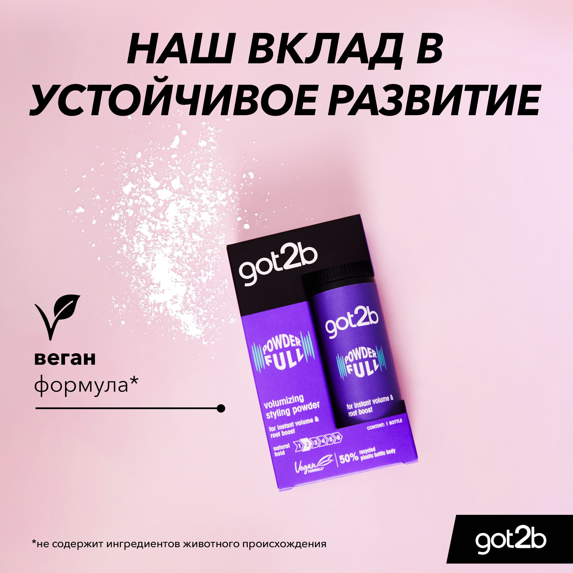 Got2b Стайлинг-пудра Powderfull 10г