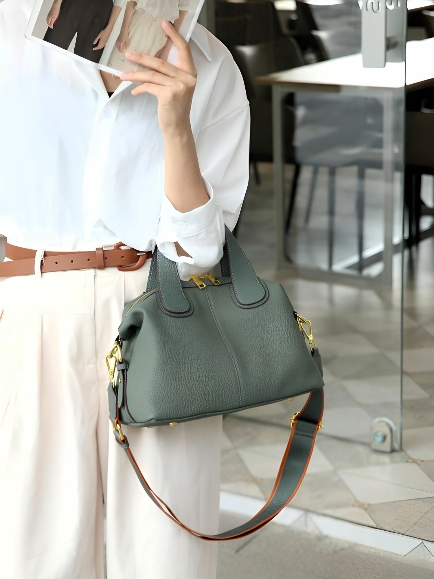 Сумка КожаноFF, фактура рельефная — фото 1