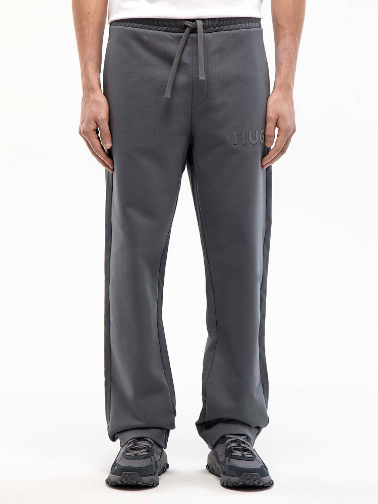 Брюки HUGO Dumrulo, размер 50, темно-серый