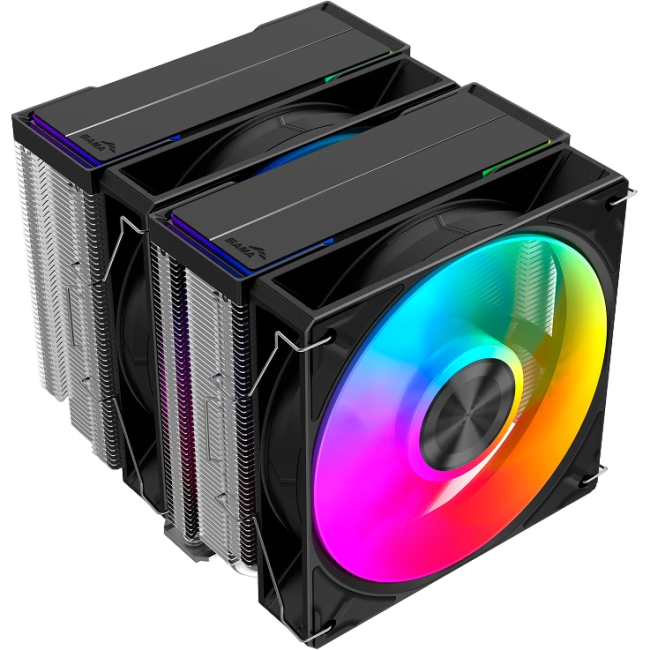 A60-XXWAYXOX-G SAMA Кулер для процессора/ CPU Cooler SAMA A60L (265W, 4-pin PWM, 156.5mm, 6x6mm, ARGB, 2x120mm, 78CFM