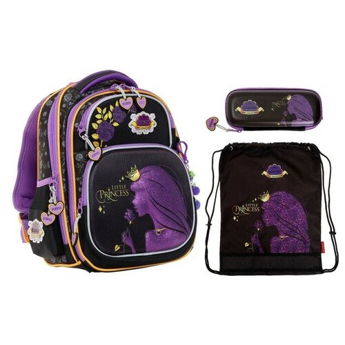 фото Сумка торба across, фиолетовый/черный